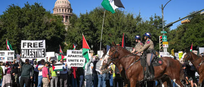 Megdöbbentően sok amerikai egyetemen szerveződnek Izrael-ellenes tüntetések